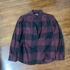 Express Red and Black Flannel - Large